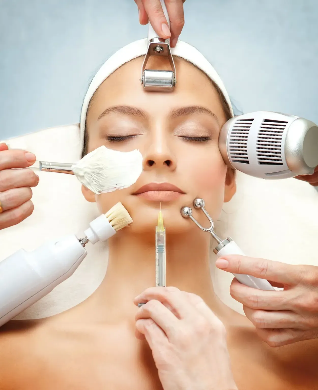 spa.Five Frankfurt - Apparative Anti-Aging Gesichtsbehandlung mit Radiofrequenz Microneedling